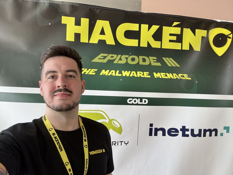 David Padilla en la 3º edicion de Hackén